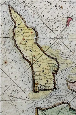 Carte ancienne Ile d'Orlans